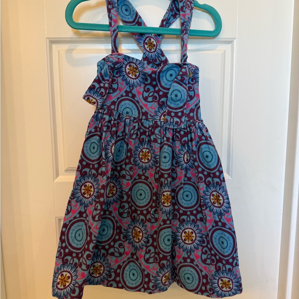 Matilda Jane Colorful Corduroy Dress with Straps